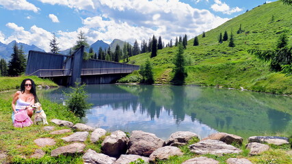 Fototapeta premium Am Rundwanderweg Planai/Schladming