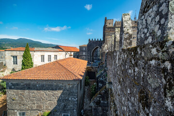 catedral diocesana de Tui en Pontevedra , España Europa