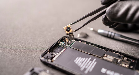 Smartphone Reparatur – Kamera Tausch
