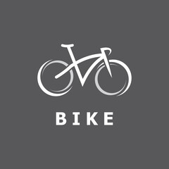 Fototapeta premium Bicycle Icon Vector Design Template