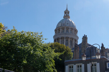 Basilique Notre-Dame de l'Immaculée Conception et son dôme à Boulogne sur mer - France