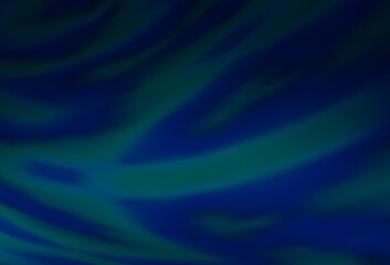 Dark BLUE vector abstract blurred background.