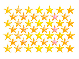 Bunte Sterne Hintergrund.