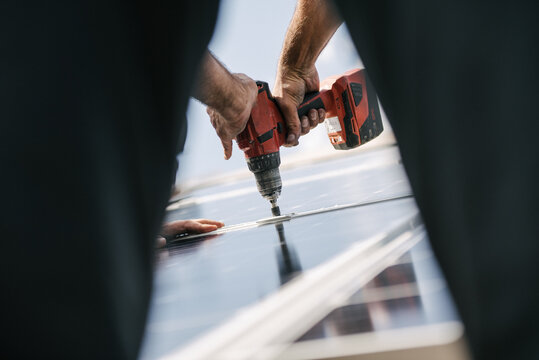 Montage Photovoltaik