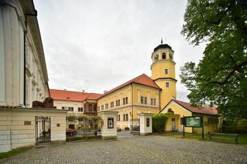 Fototapeta premium Vlasim city and park