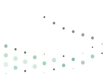 Light BLUE vector template with circles.