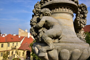 Fototapeta na wymiar Vrtbovska garden Prague