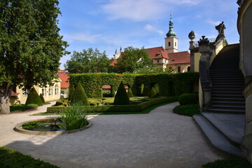Fototapeta na wymiar Vrtbovska garden Prague