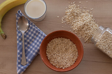 Desayuno con avena 