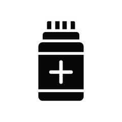 Medicine hospital icon set. Healthcare symbol vector collection.