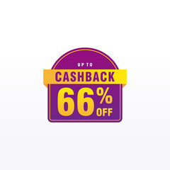 66 discount, Sales Vector badges for Labels, , Stickers, Banners, Tags, Web Stickers, New offer. Discount origami sign banner