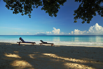 Ein paradiesischer Strand 