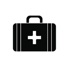 Medicine hospital icon set. Healthcare symbol vector collection.