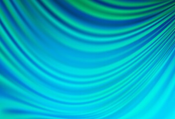 Light BLUE vector pattern with liquid shapes.