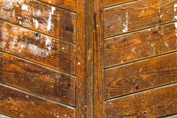 Wooden background photo. Texture of the wooden wall. Pattern of the wood.