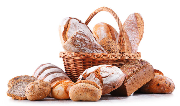 Composition with assorted bakery products