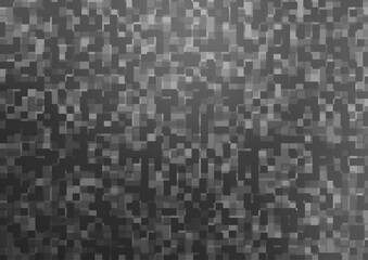 Light Silver, Gray vector template with crystals, rectangles.