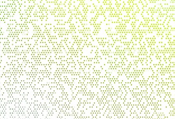 Light Green vector template with circles.