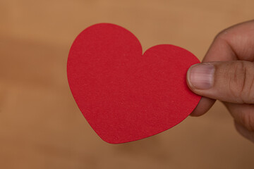 Fototapeta premium love heart background red symbol valetine