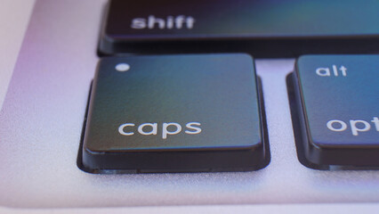 computer keyboard close up