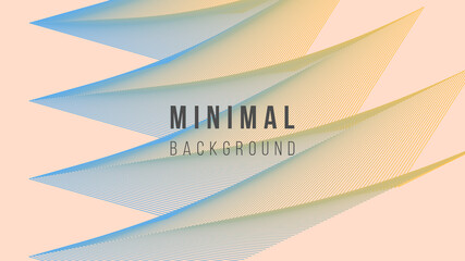 Abstract colorful background. Vector illustration. Striped wavy backdrop. Creative concept. Eps10.