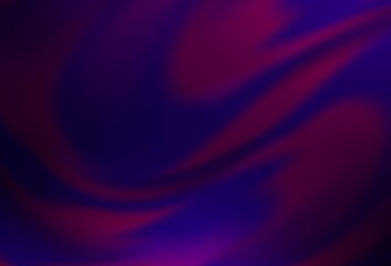 Dark Purple vector blurred template.