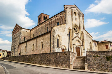 Fototapeta na wymiar View on the abbey of Follina, Veneto - Italy
