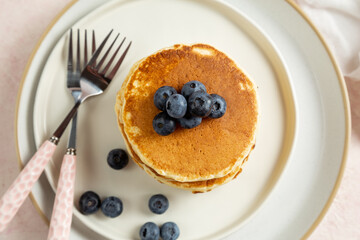 blueberry pancake