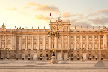 Obraz premium Royal Palace of Madrid