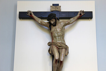 Jesus Christ crucified on the cross