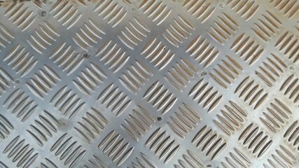 metal texture background,Aluminum alloy Rhombus surface.