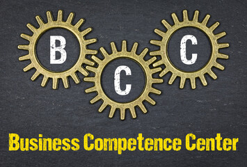 BCC Business Competence Center - obrazy, fototapety, plakaty