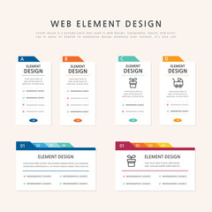 Infographics design template with place for your text. Vector illustration
