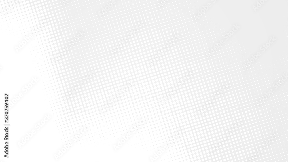 Aufkleber dot white gray wave light technology texture background. abstract big data digital concept. 3d rende