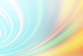 Light Blue, Yellow vector background with lava shapes.