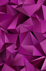 Abstract Low-Poly background. triangulated texture. Design 3d. Polygonal geometrical pattern. Triangular modern style