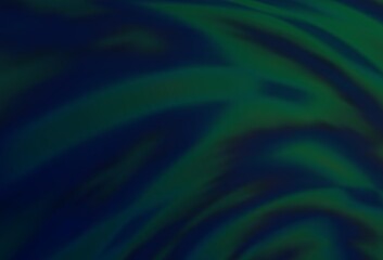 Fototapeta premium Dark Blue, Green vector glossy abstract layout.