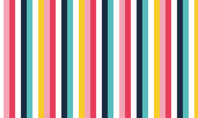Dynamic multi coloured vertical stripe pattern vector - 370764805