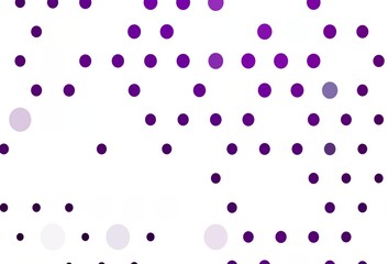 Light Purple vector pattern with spheres.