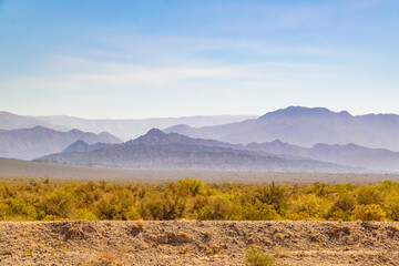 Fototapeta premium Countryside Landscape, San Juan Province, Argentina