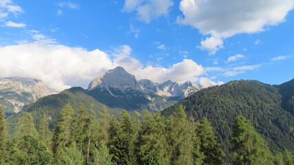Fototapeta na wymiar Stupenda vista in Trentino Alto Adige