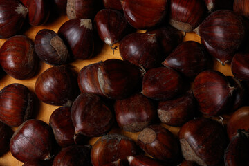 chestnuts in a cook in spain
