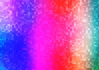 Light Multicolor, Rainbow vector texture in rectangular style.