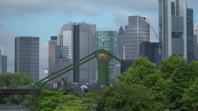 Skyline of Frankfurt Germany