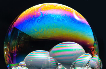 colorful soap bubbles photos
