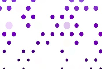 Light Purple vector backdrop with dots.