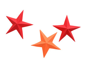 Christmas paper stars