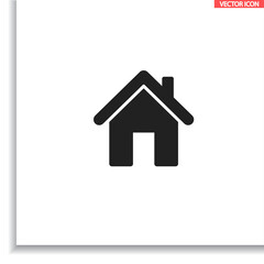 House vector icon , lorem ipsum Flat design