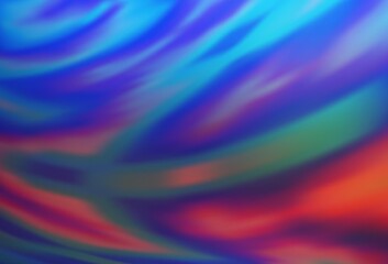 Light Blue, Red vector abstract blurred background.