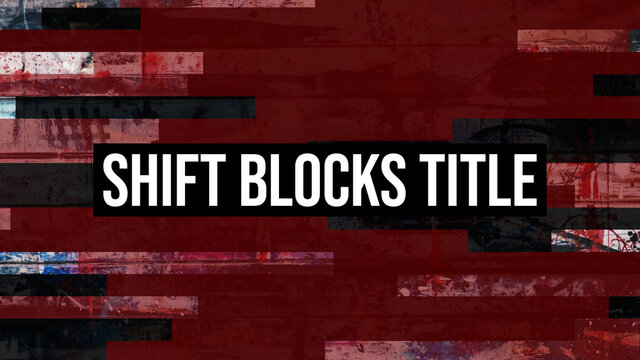 Shift Blocks Title